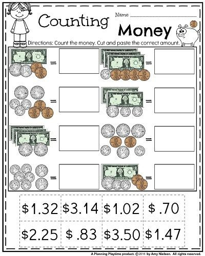 Money Worksheets for Second Grade Brent Frattini Albertkoholic On Pinterest
