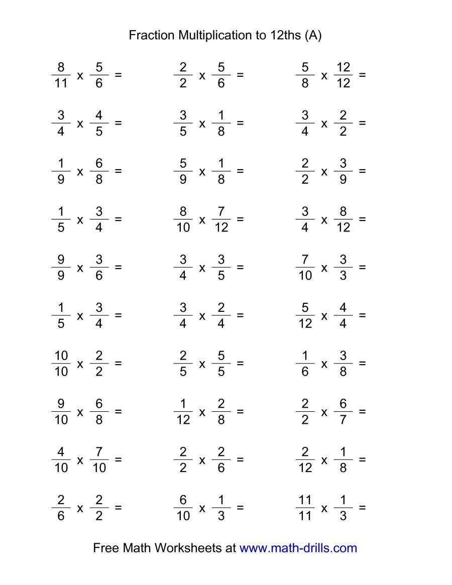 Multiplying Fractions Worksheet 6th Grade the Old Fractions Multiplication Worksheets Math Worksheet