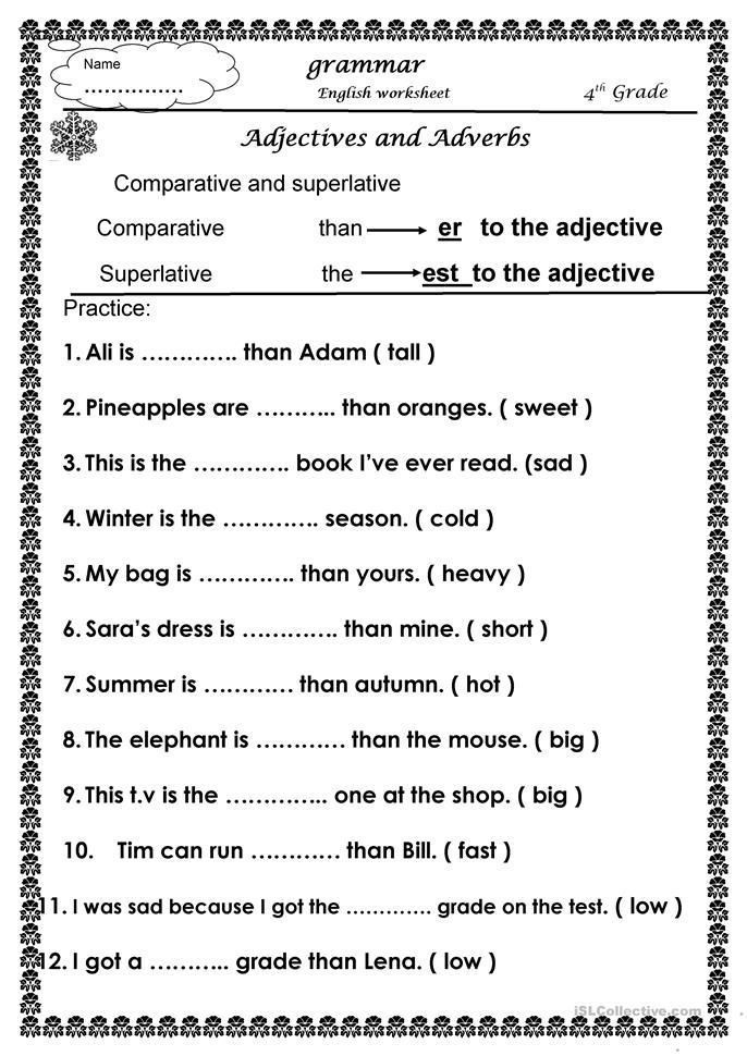 Number Sentence Worksheets 2nd Grade Year English Worksheets Adjective Worksheet 2nd Grade High