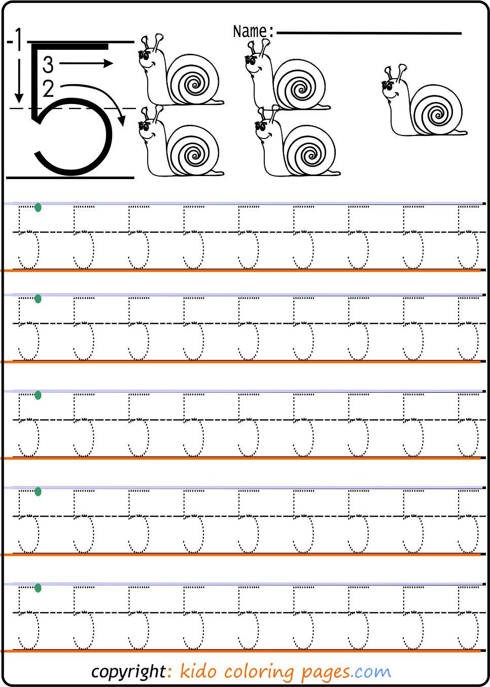 Number Tracing Worksheets for Kindergarten Pin On Memory Matching Game