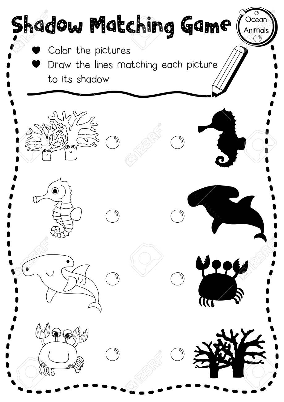 20 Oceans Worksheets For Kindergarten Desalas Template