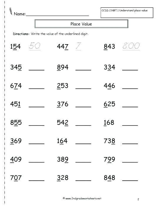 Place Value Worksheet 3rd Grade 29 Place Value Worksheets Pdf 3rd Grade Math Place Value
