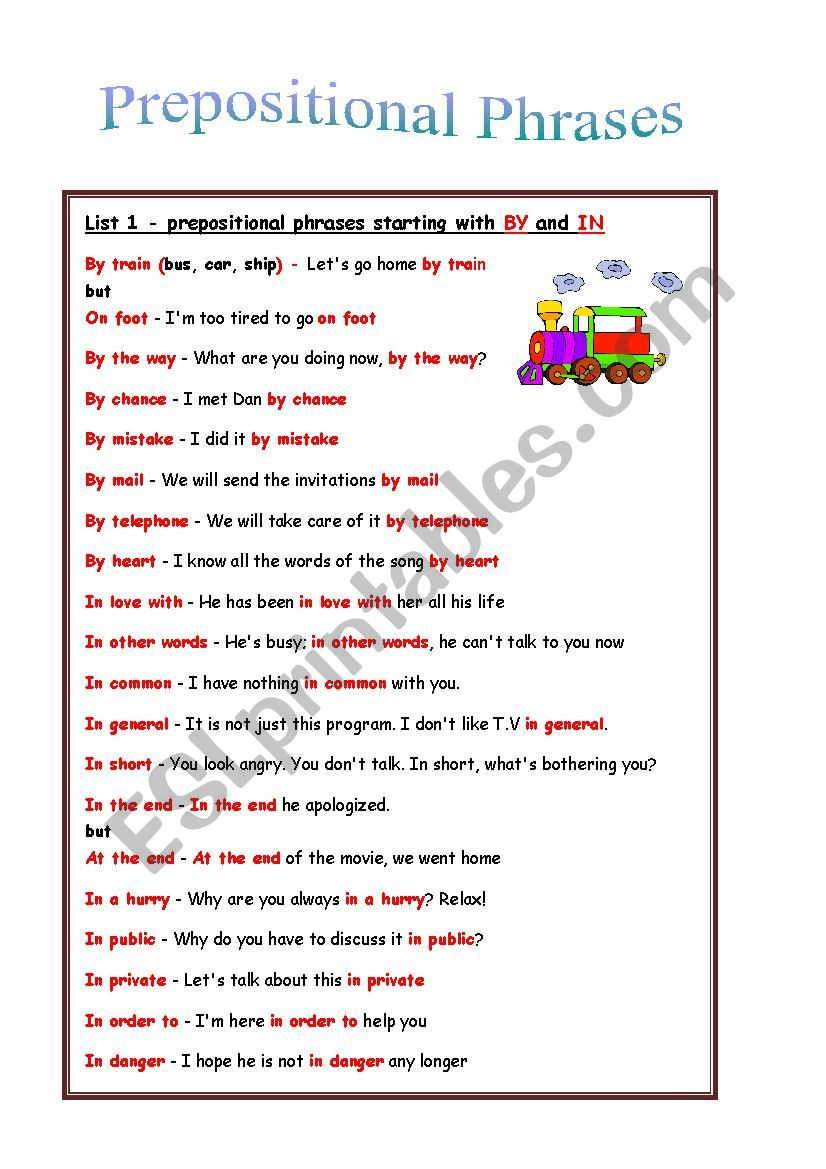 20 Prepositional Phrase Worksheet 4th Grade Desalas Template