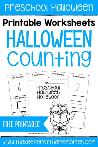 Preschool Halloween Worksheets Free Free Printable Numbers Halloween Preschool Worksheets