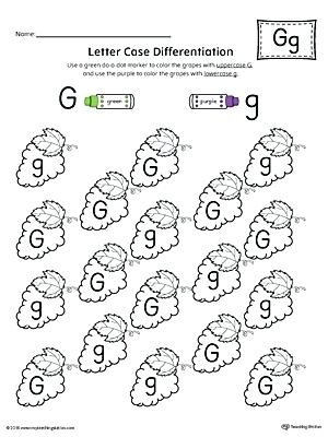 Preschool Letter G Worksheets Letter G Worksheets for Preschoolers – Girisx