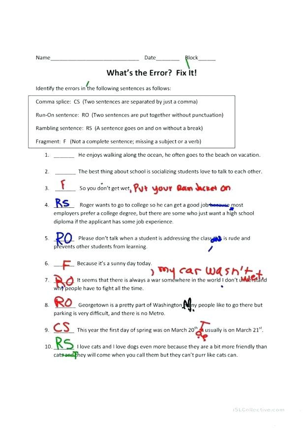 Printable Capitalization Worksheets Capitalization Worksheets Middle School Punctuation Practice