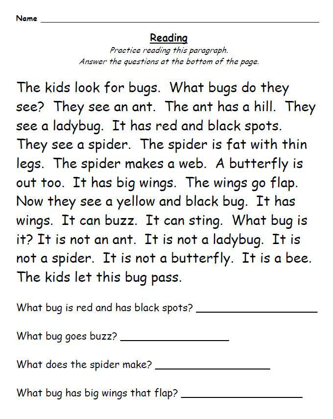 Printable First Grade Reading Worksheets 1st Grade Reading Worksheets Best Coloring Pages for Kids