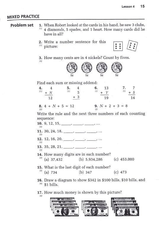 Saxon Math Worksheets 4th Grade 28 [ Saxon Math Worksheets 4th Grade ]