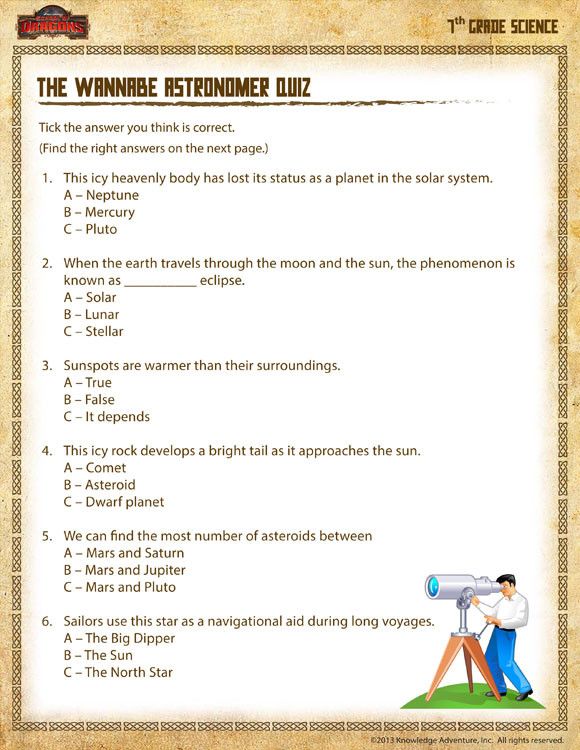 Science 7th Grade Worksheets 28 [ 7th Grade Science Worksheets ]