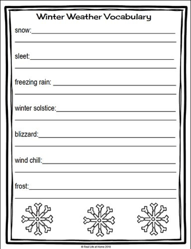 Science Worksheets for Kindergarten Free Winter Science Activities Free Winter Worksheets for Kids