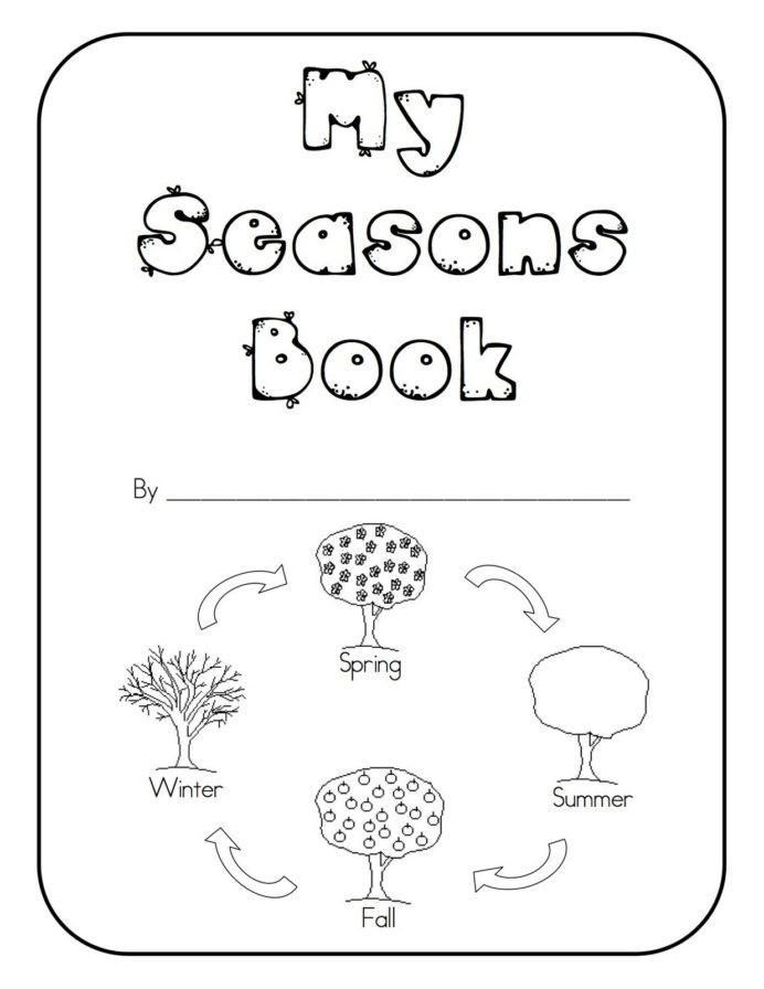 Seasons Worksheets for Preschoolers Seasons Kindergarten Books Lines Worksheets for Math is Fun