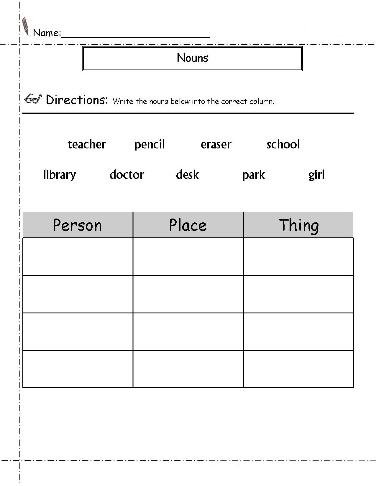 Second Grade Grammar Worksheets 2nd Grade English Worksheets Worksheep for Aprendizaje