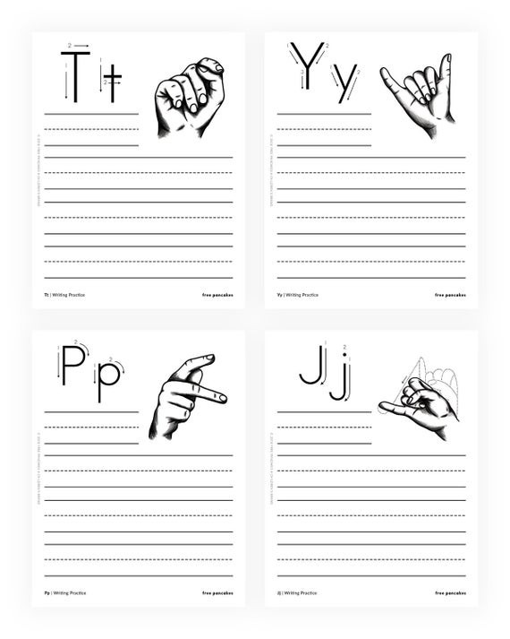 Sign Language Printable Worksheets Sign Language Fingerspelling Printable Worksheets asl Sign Language Resources American Sign Language asl Resources Alphabet