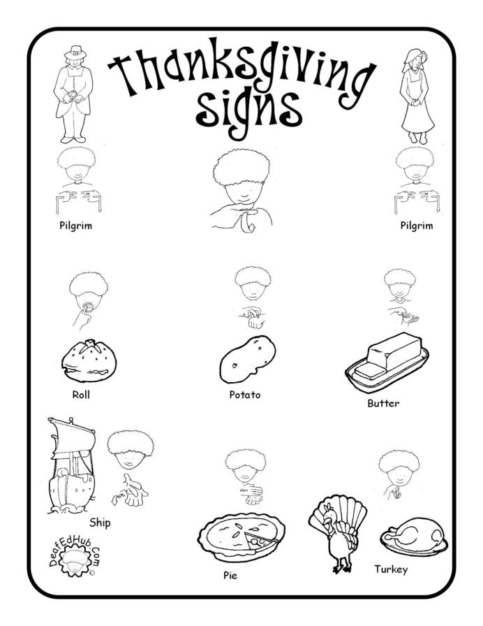 Sign Language Printable Worksheets Sign Language Vocabulary Worksheets Printable and thesaurus