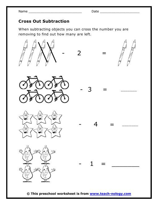 Simple Subtraction Worksheets for Kindergarten Simple Subtraction Worksheet &amp; 17 Best Ideas About Simple