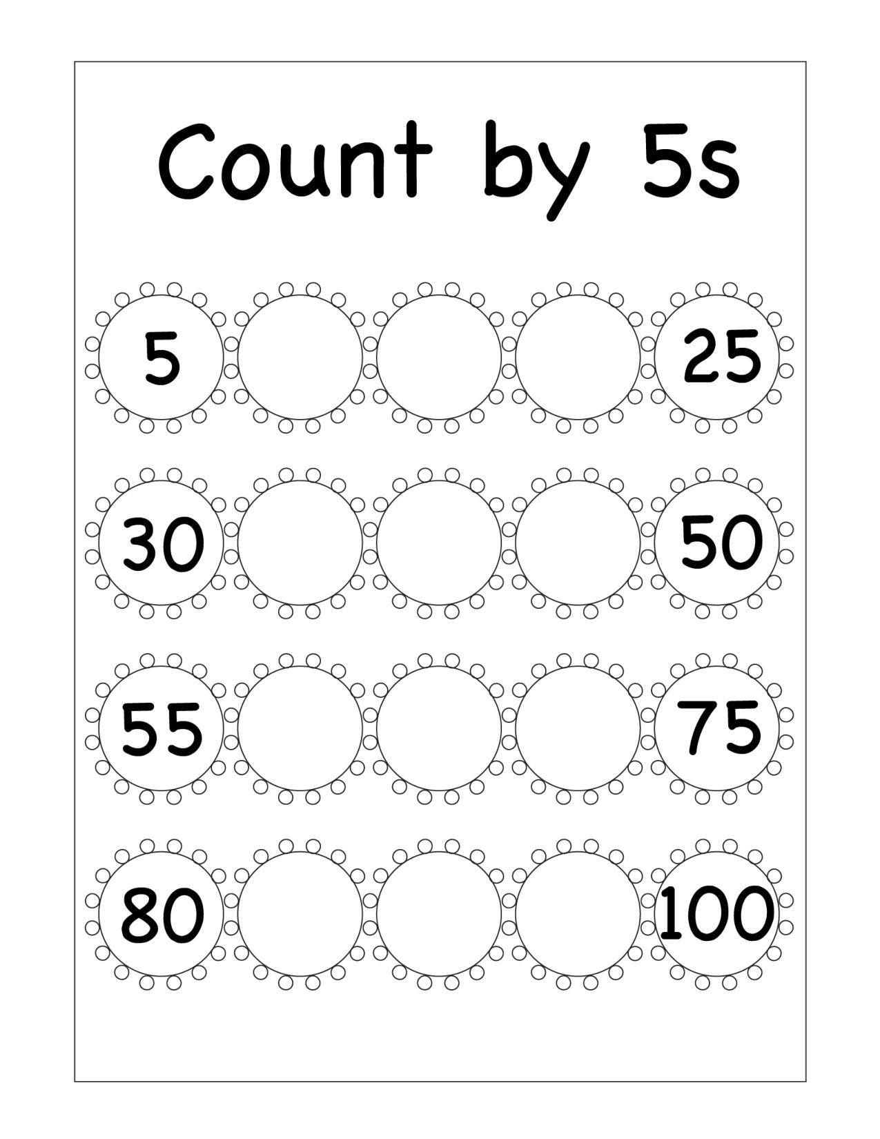 Skip Counting Worksheets First Grade Skip Counting Worksheets for First Grade ÙÙ ÙØ³Ø¨Ù ÙÙ ÙØ ÙÙ