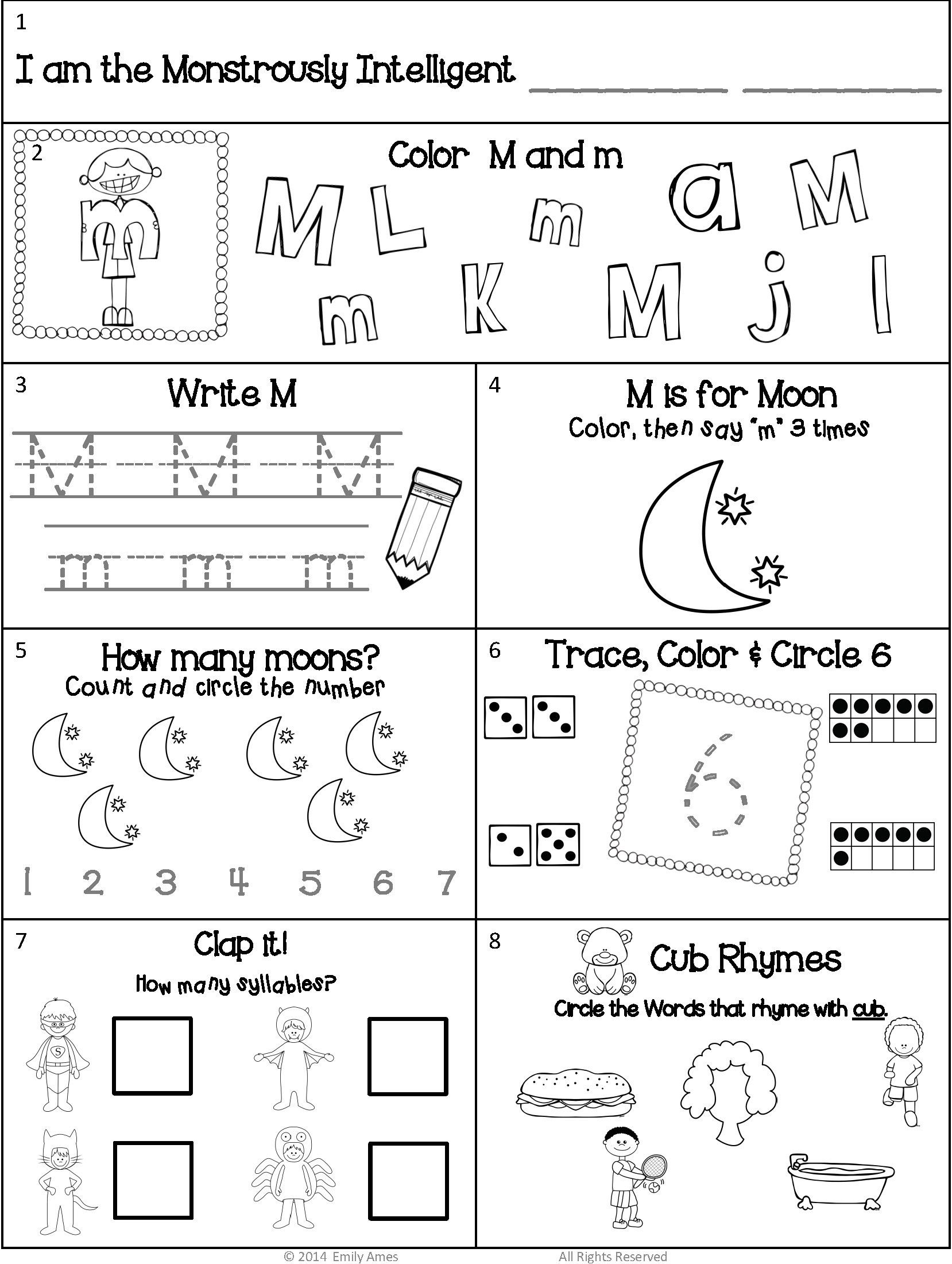 Spanish Kindergarten Worksheets 1st Grade Simple Sentences for Kindergarten Worksheet Four