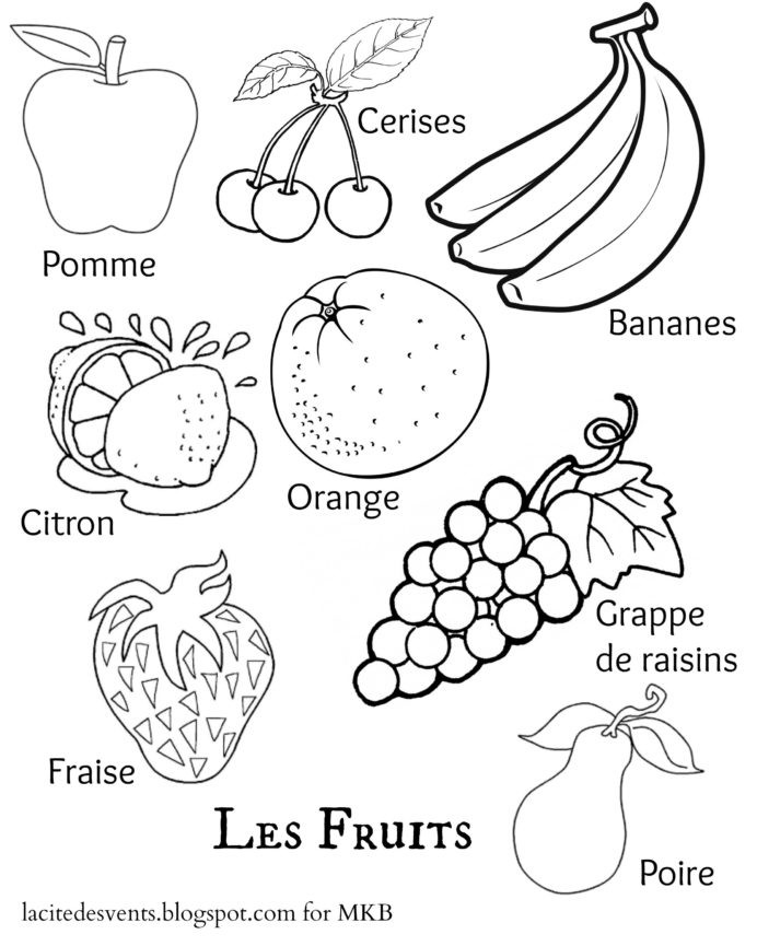 Spanish Kindergarten Worksheets Multilingual Printables Fruits and Ve Ables In Languages