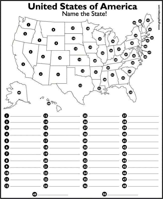State Quiz Printable Us State Map Quiz Printable Us Map with Cities United States