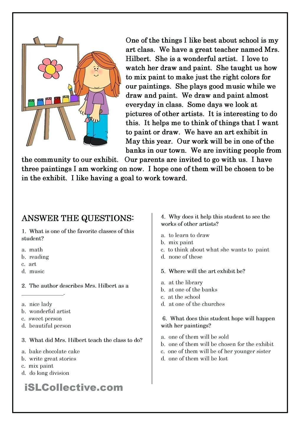 Story Elements Worksheet 5th Grade 5 Elements A Short Story Worksheets Free Preschool