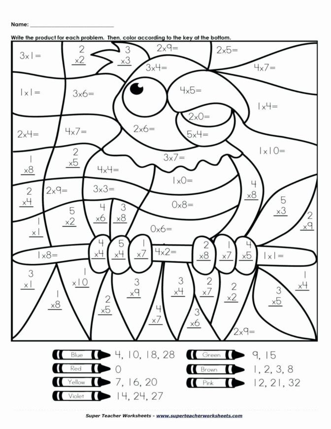 Subtraction Coloring Worksheets 2nd Grade Math Worksheet Turkey Math Coloring Sheet Worksheets 2nd