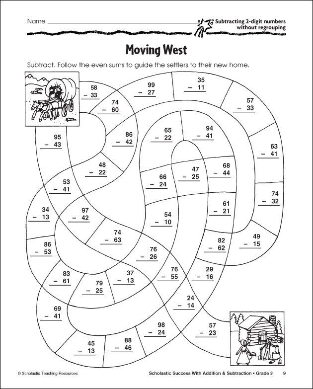 Subtraction with Regrouping Coloring Worksheets Subtraction with Regrouping Coloring Pages