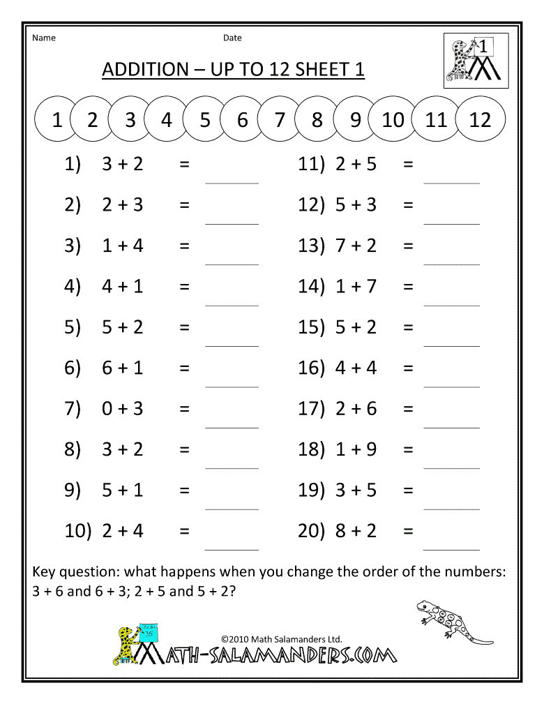 Subtraction Worksheet for 1st Grade Math Worksheet Free Math Worksheets Firstade Subtraction