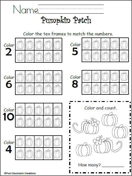 Ten Frame Worksheets Kindergarten Free 10 Frames Math Worksheet Kindergarten