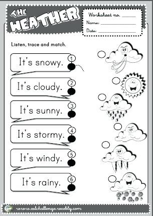 Weather Worksheets for First Graders Weather Worksheets 1st Grade – Keepyourheadup