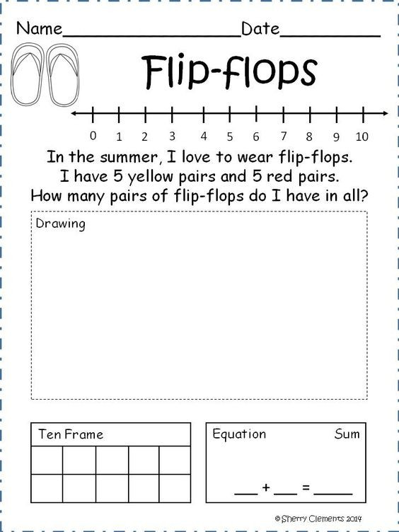 Word Problem Worksheets 1st Grade Addition Word Problems Worksheets for 1st Grade &amp; Free Grade