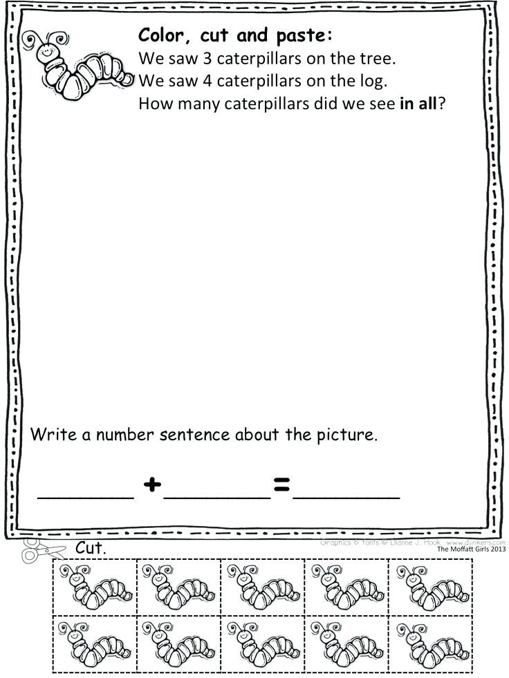 Word Problems Kindergarten Worksheets Kindergarten Word Problems Worksheets – Goodaction