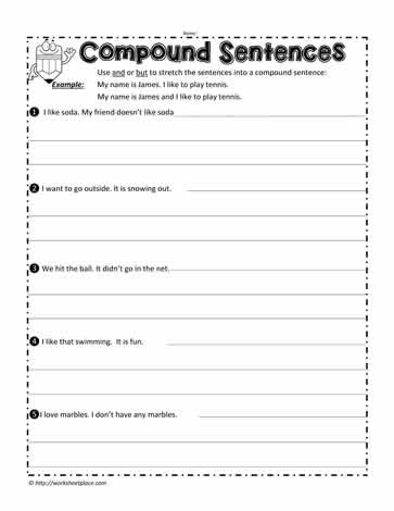Writing Sentences Worksheets 3rd Grade Pound Sentences Worksheets