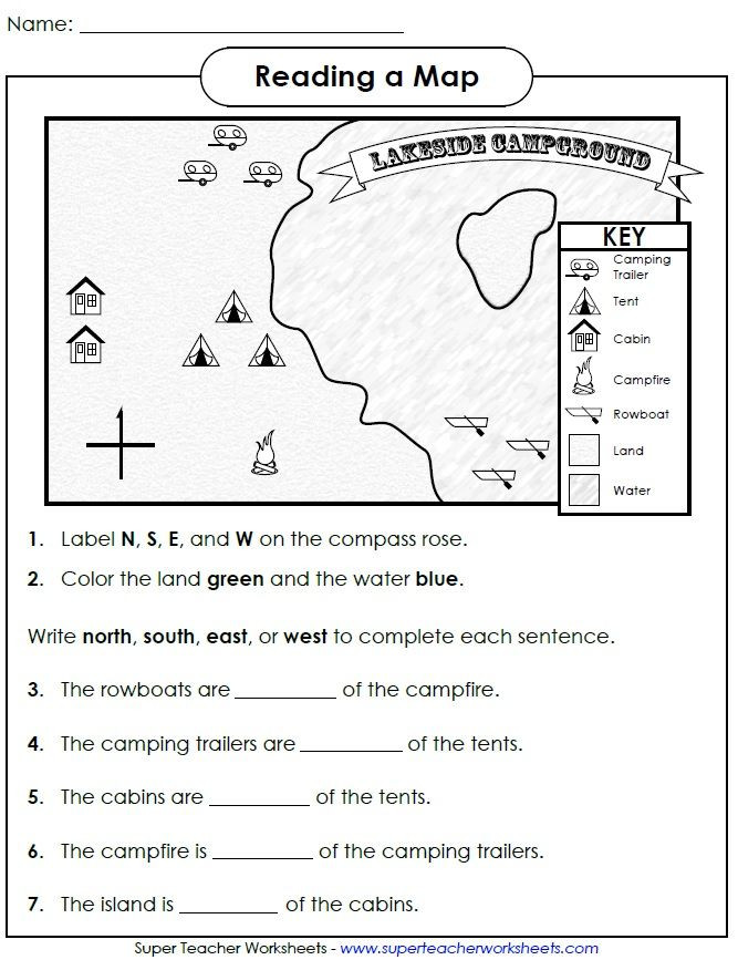 1st Grade Map Skills Worksheets Check Out This Worksheet From Our Map Skills Page to Help