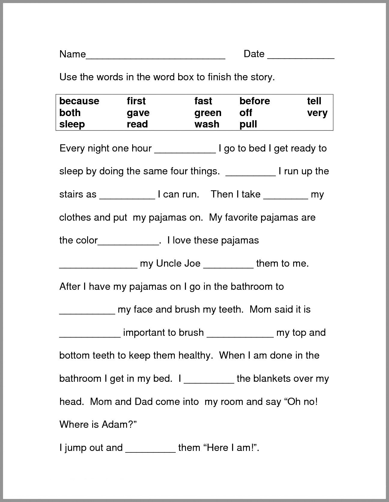 2nd Grade Grammar Worksheets 2nd Grade English Worksheets Best Coloring Pages for Kids