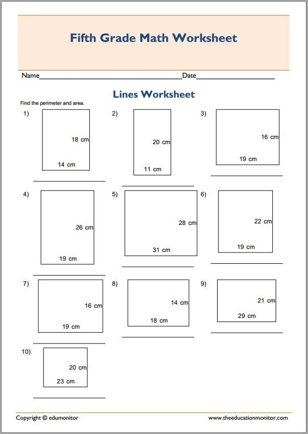 2nd Grade Perimeter Worksheets Geometric Shapes area and Perimeter Worksheets