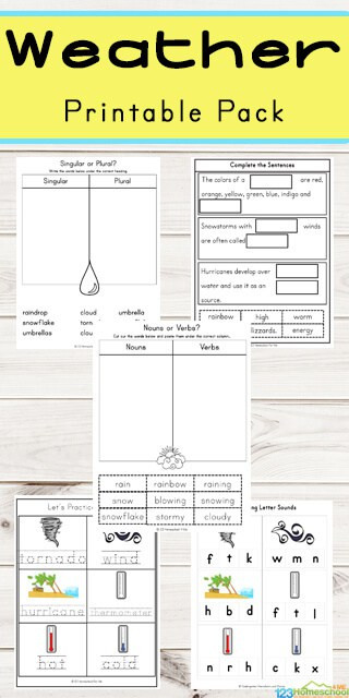 2nd Grade Weather Worksheets Free Weather Printables