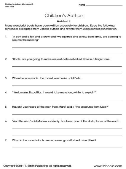 4th Grade Grammar Worksheets Free Grammar Worksheets for Kindergarten Sixth Grade