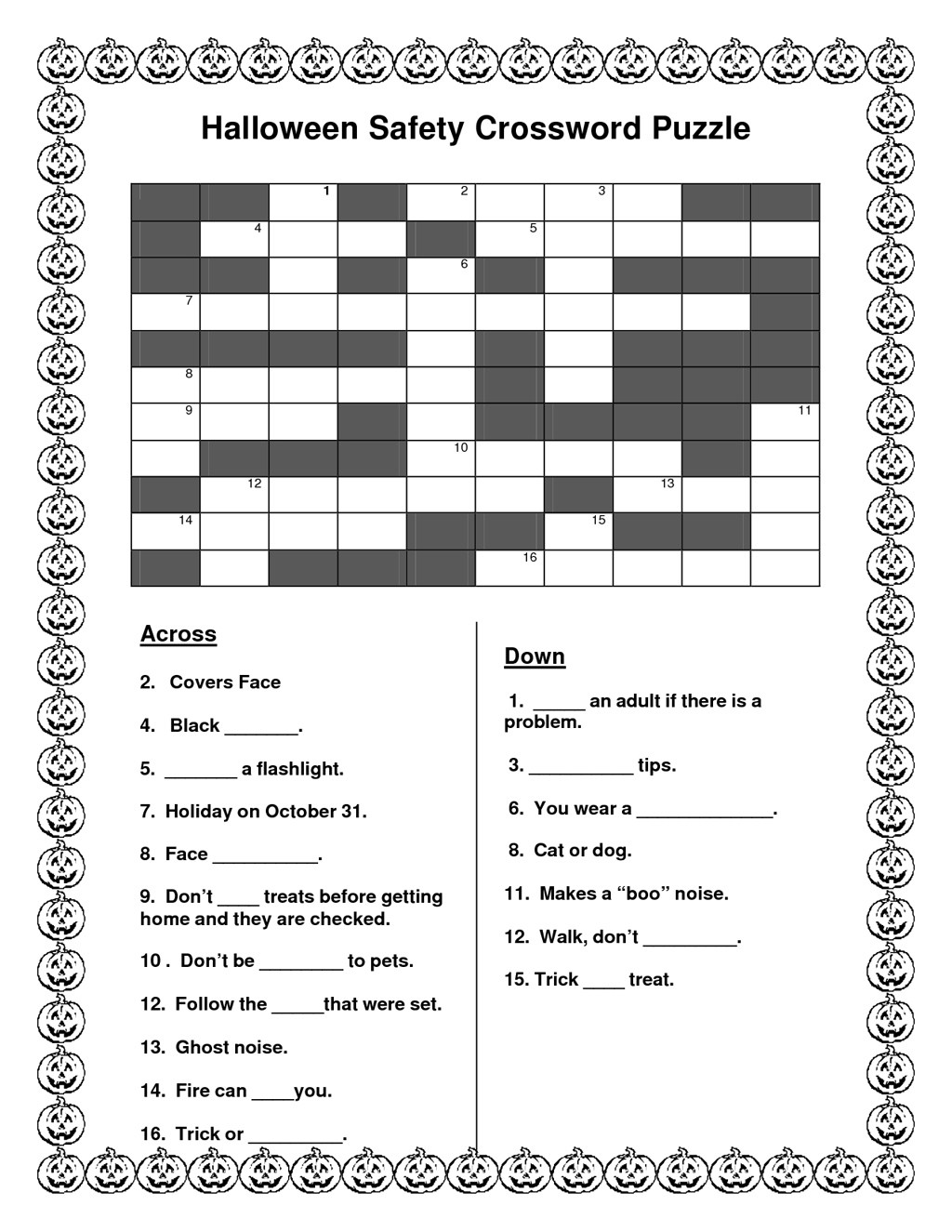 6th Grade Math Crossword Puzzles Math Crossword Puzzle Worksheets