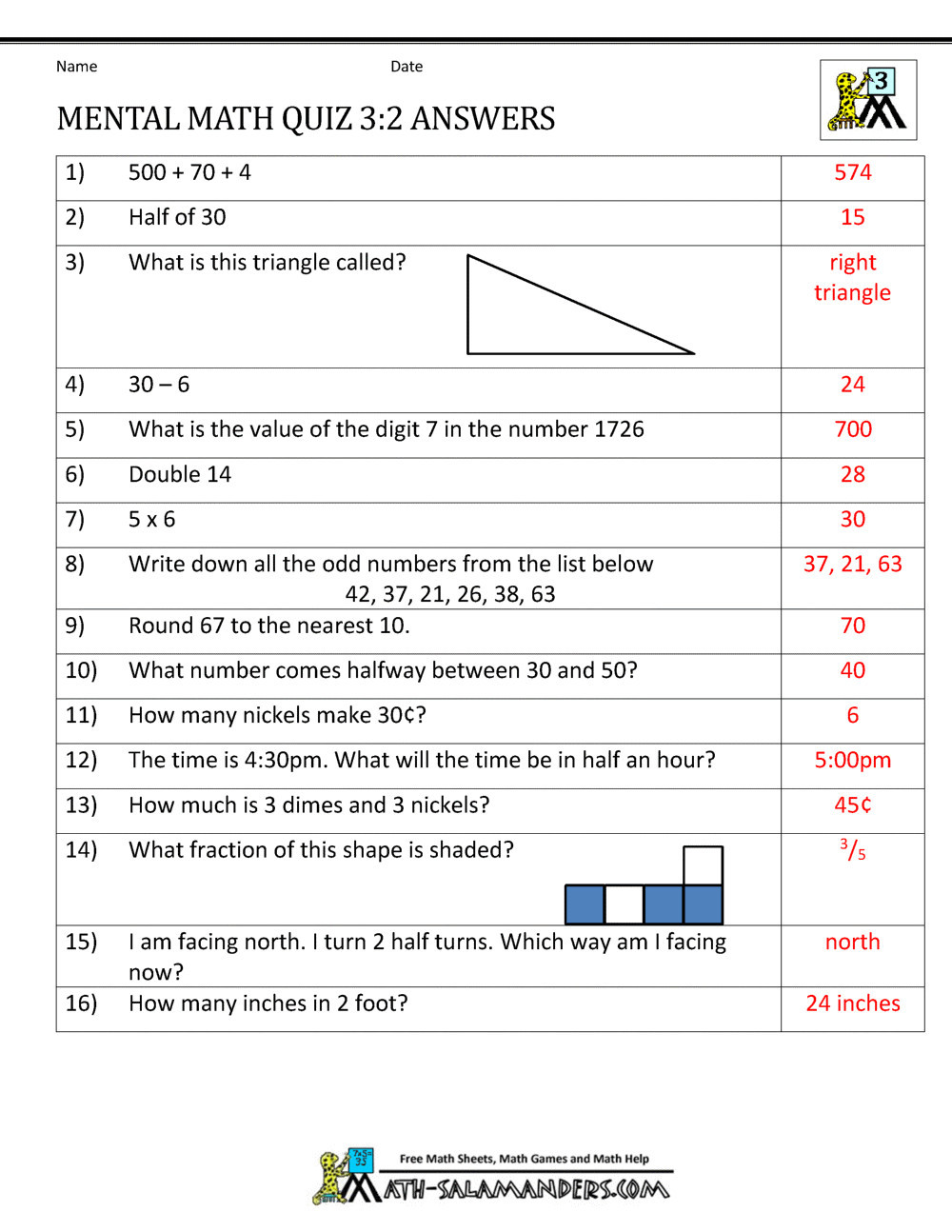 7th Grade Math Enrichment Worksheets 7 Mental Math Worksheets Grade 4 Pdf 2 – Learning Worksheets