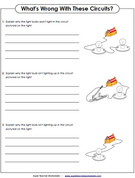 8th Grade Science Worksheets Science Worksheets Third Grade Electricity Circuits Whats