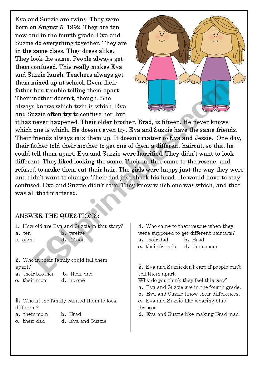 9th Grade Reading Comprehension Worksheet Reading Prehension for Beginner and Elementary Students 9
