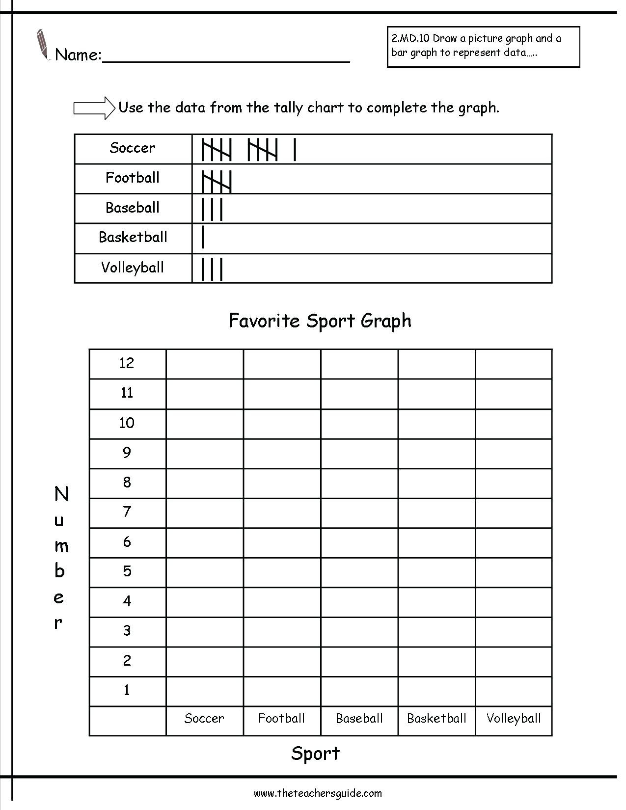 Bar Graph Worksheets 4th Grade Science Graphs Worksheets Graphs Teaching Ideas