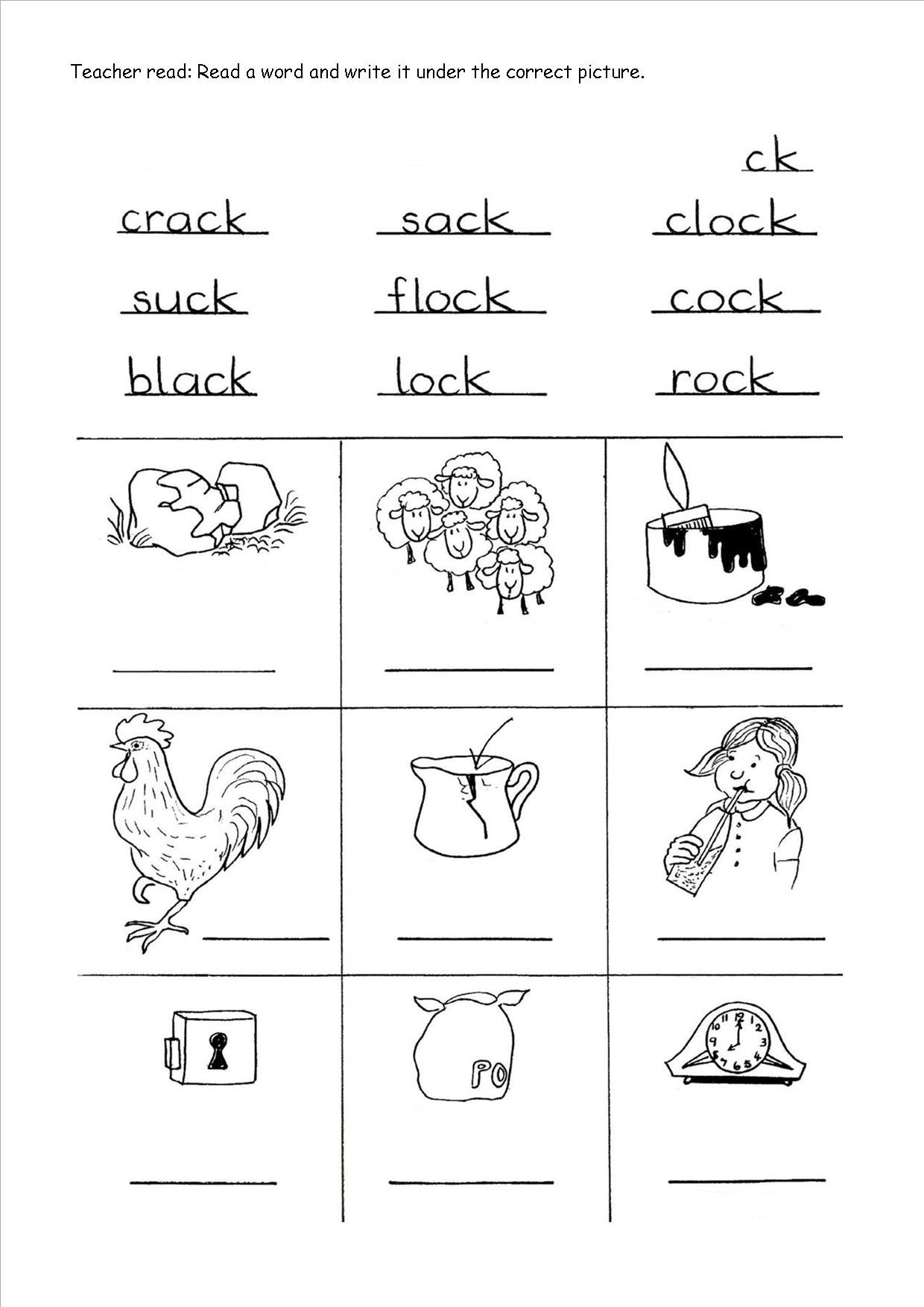 Ck Worksheets for 2nd Grade Ck Worksheets for Kids