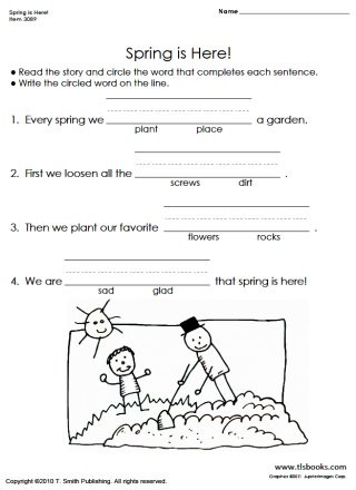 Complete Sentence Worksheets 1st Grade Free First Grade Worksheets Reading Phonics Rhyming
