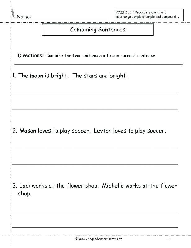 Complete Sentences Worksheets 2nd Grade Free Sentence Structure Worksheets Sentence Worksheet