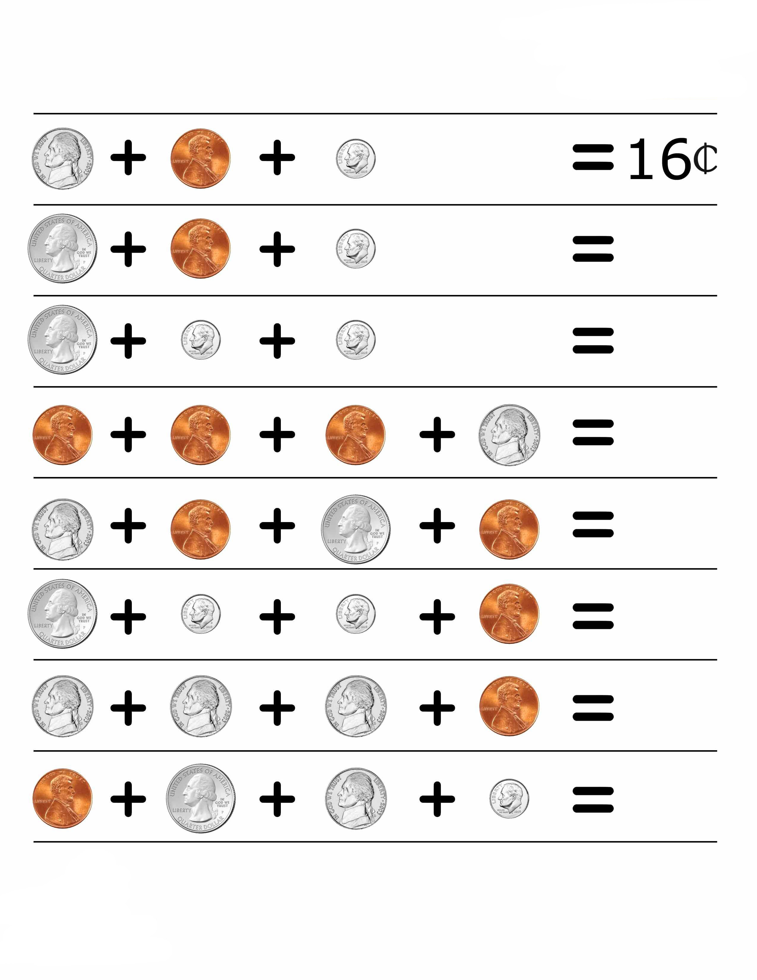 Counting Coins Worksheets 2nd Grade 2nd Grade Money Worksheets Best Coloring Pages for Kids