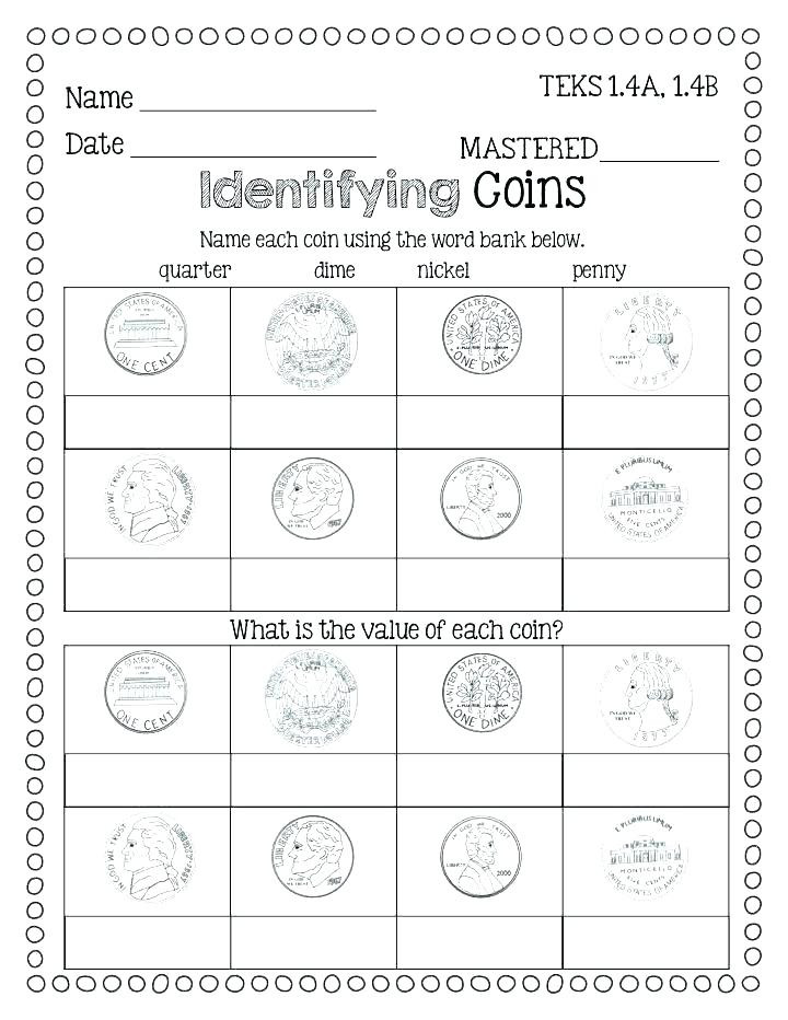Counting Coins Worksheets First Grade Counting Coins Worksheets First Grade – Goodaction