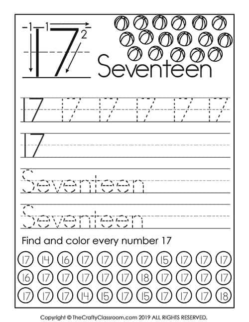Counting Worksheets Preschool Preschool Number Worksheets Preschool Mom