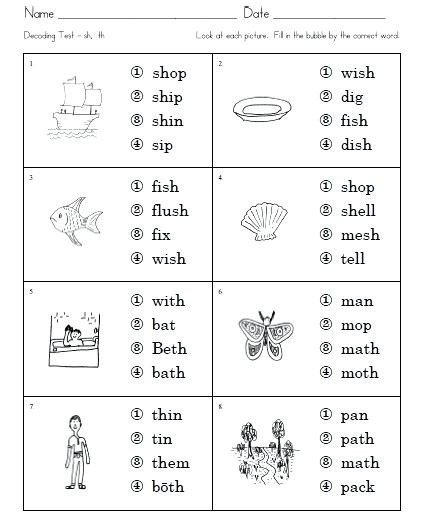 Decoding Worksheets for 1st Grade Phonics Worksheets 1st Grade Phonics Words Activity Decoding