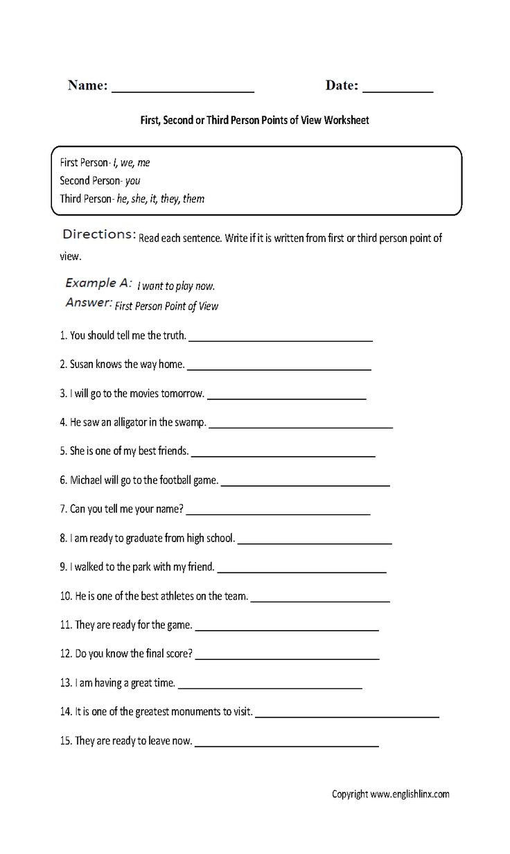 Dialogue Worksheets 4th Grade Point View Lessons Tes Teach